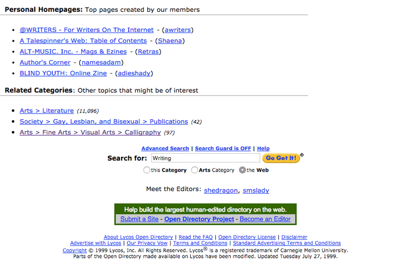 Illustration for article titled How Lycos Almost Won the Search Engine Wars